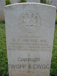 Dar Es Salaam War Cemetery - Scriven, W T